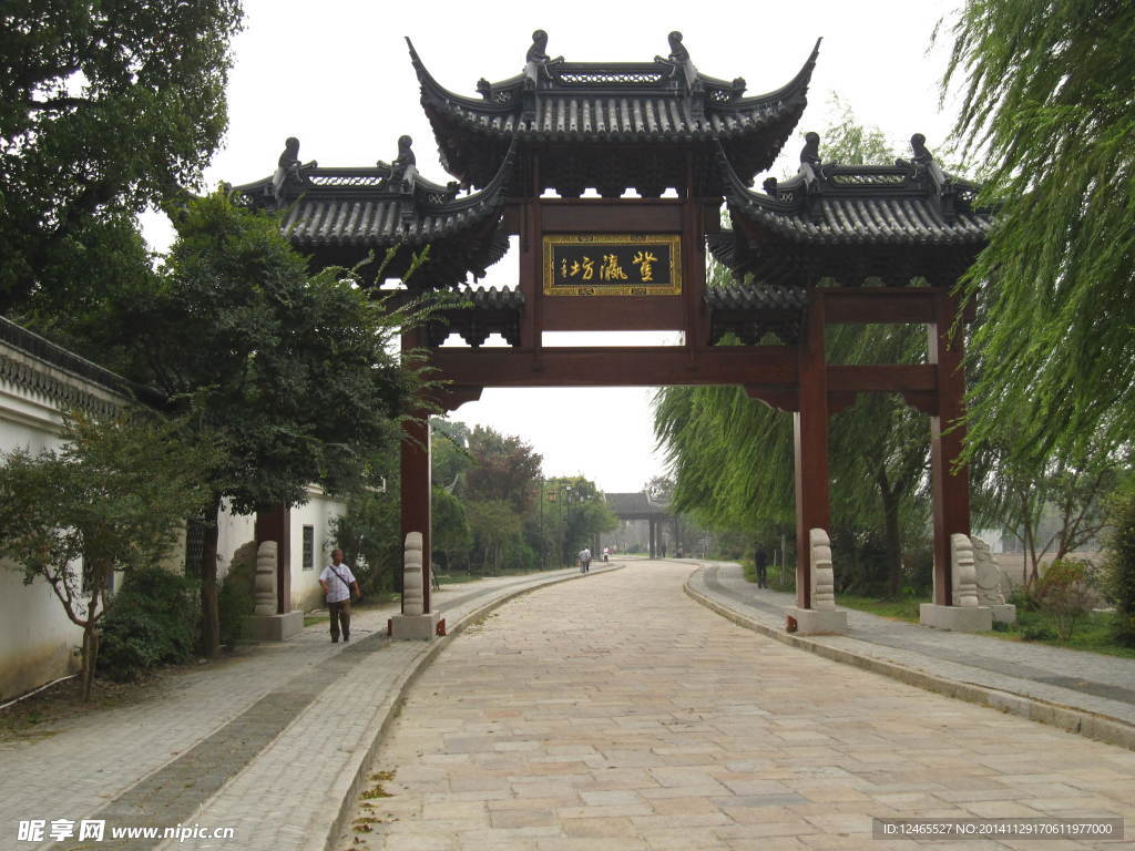 松江广富林牌楼