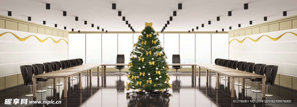 室内圣诞树