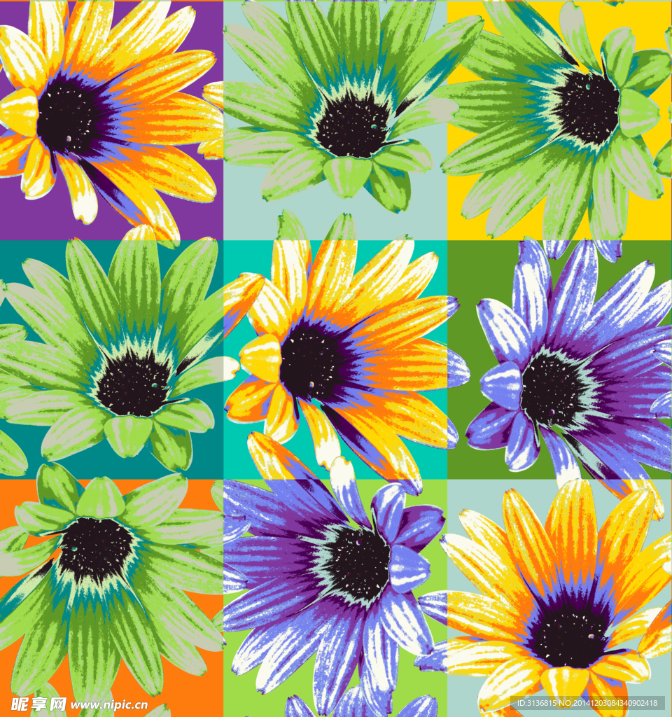 底纹 花型 花边 花卉  花纹