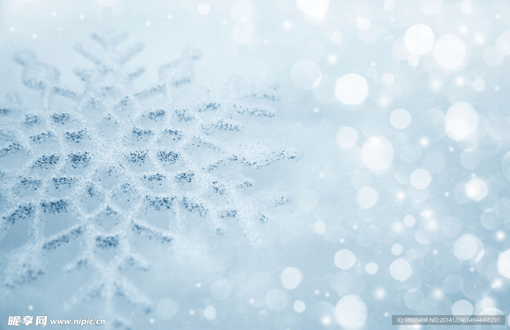 雪花背景大图