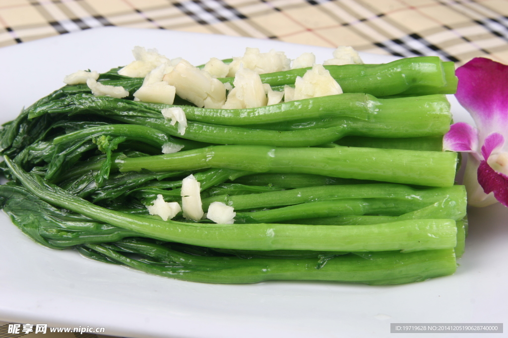 蒜茸广东菜心