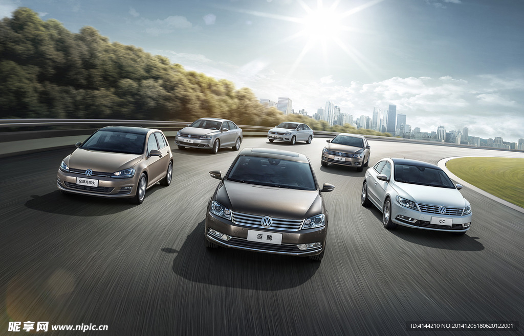 一汽-大众全系动态6车