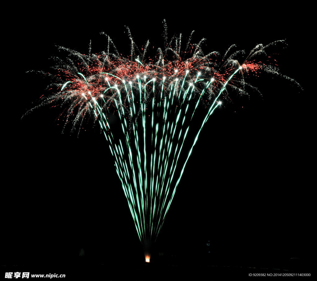 高清烟花焰火摄影图