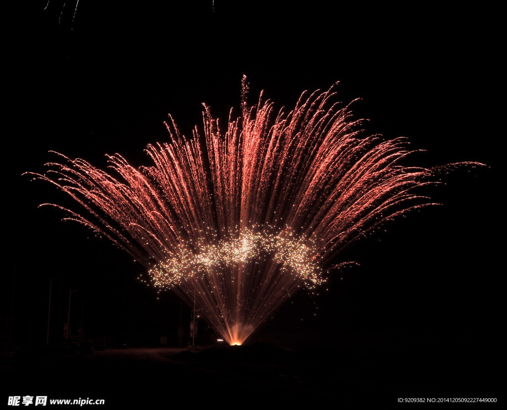 高清烟花焰火摄影图