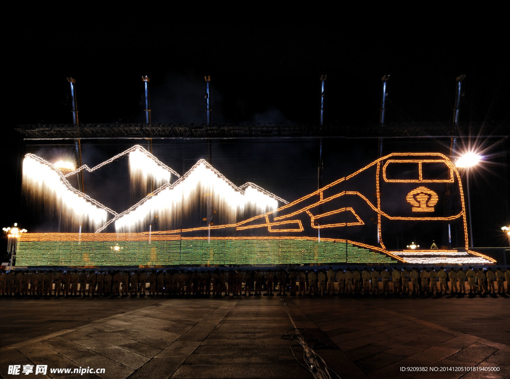 高清烟花焰火摄影图