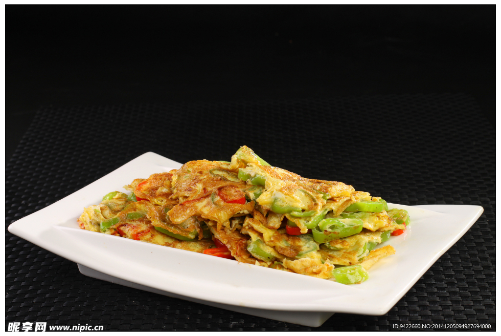 固始鸡蛋炕辣椒