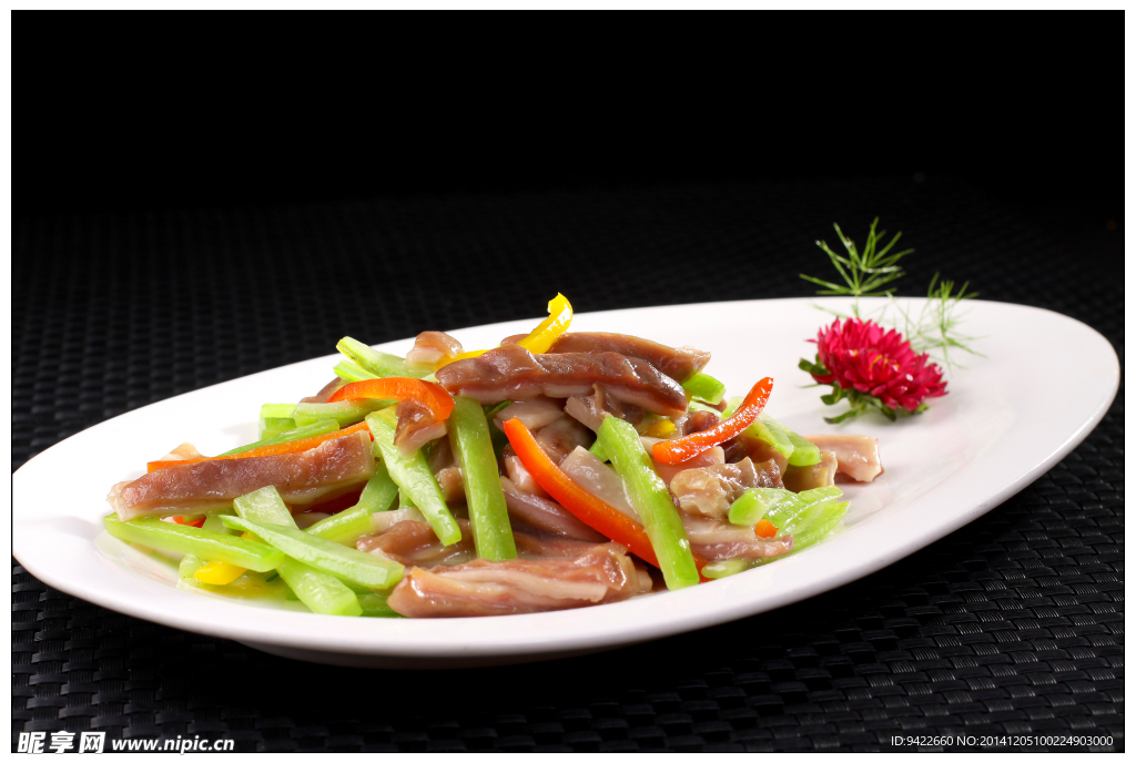 潮式翡芥炒猪肚