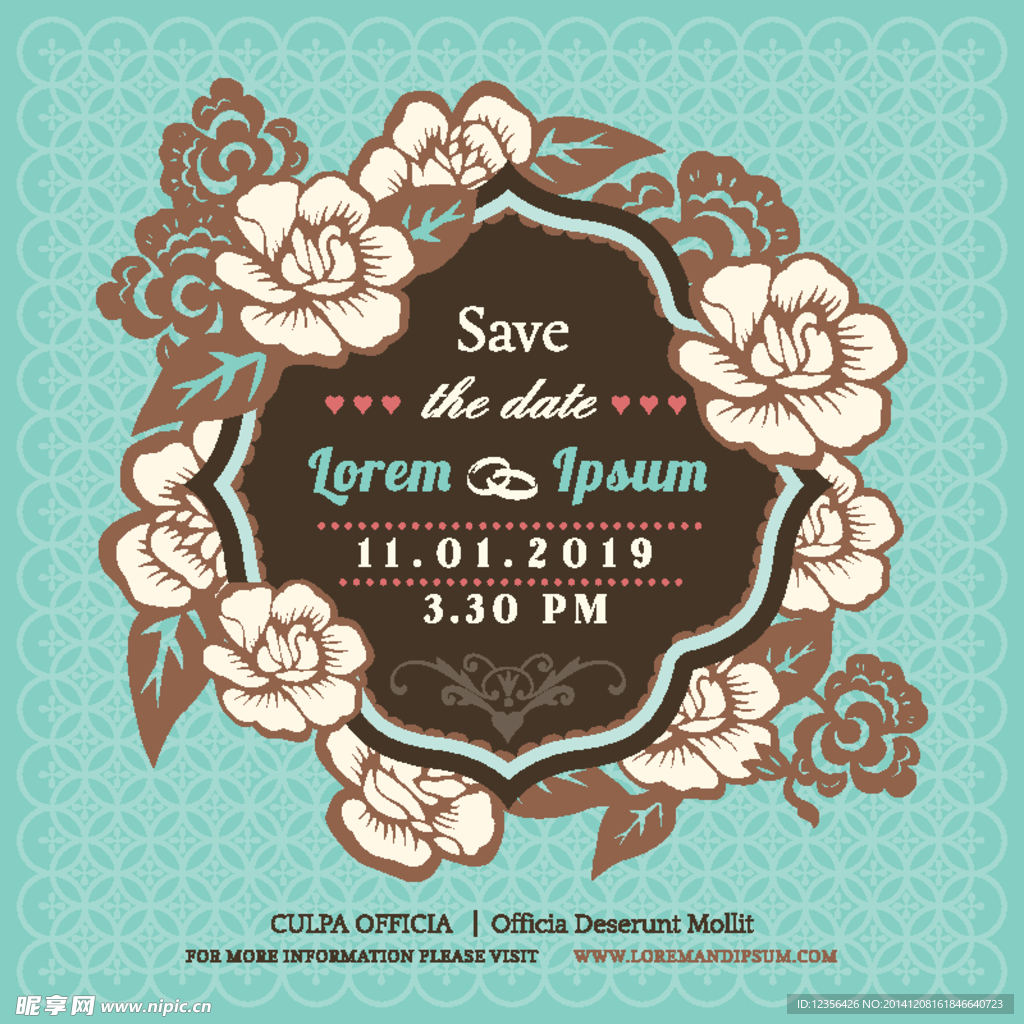 欧式复古婚礼背景