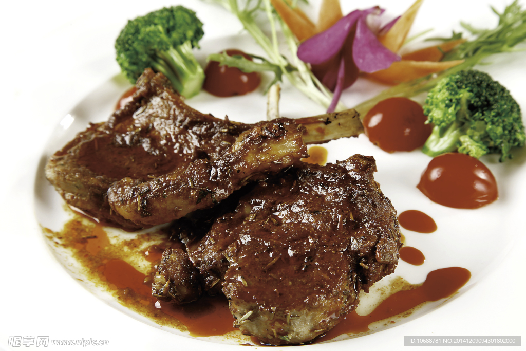 俄式香草烤羊排