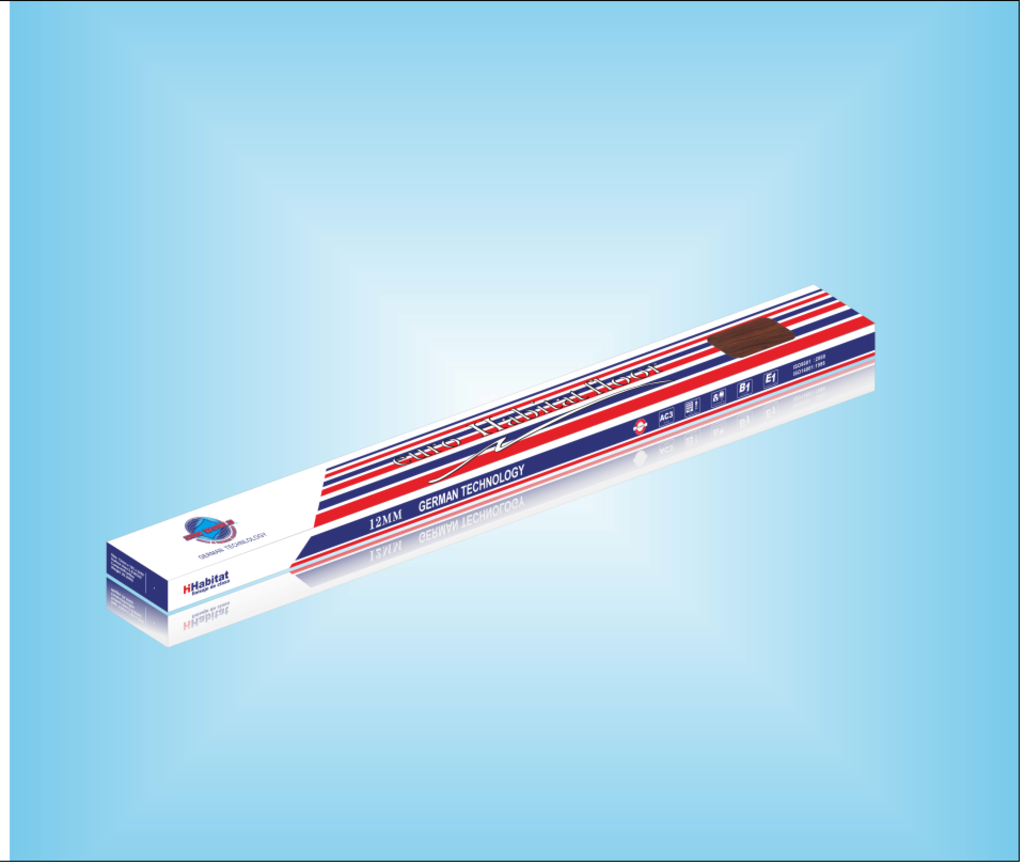 木地板纸箱效果图