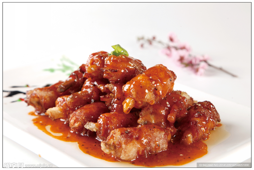 黑椒怀药培根卷