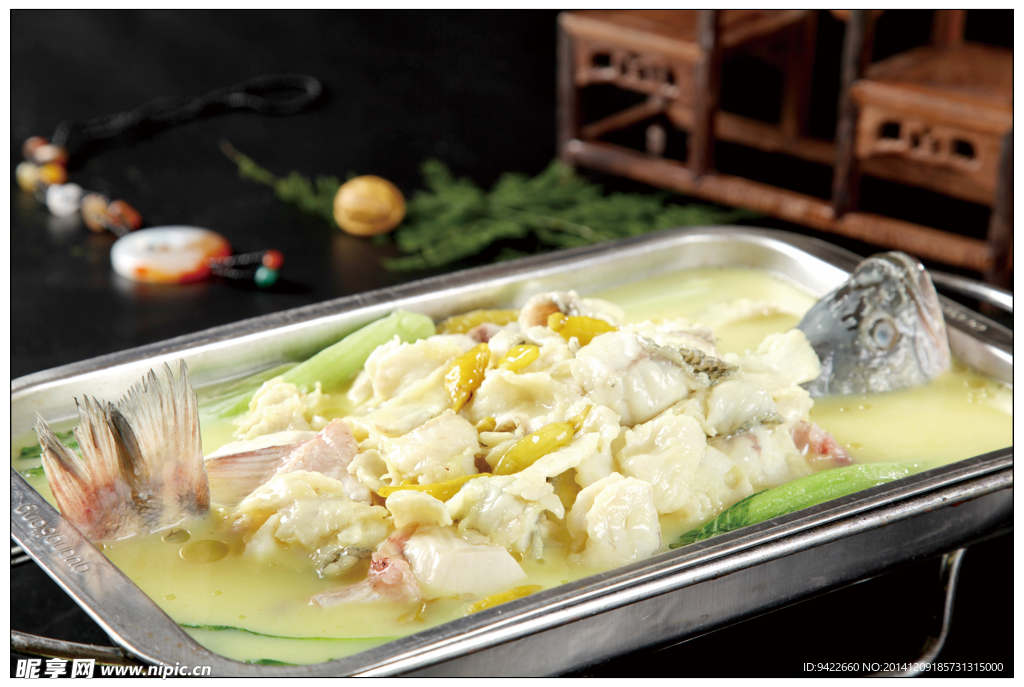 山椒嫩豆腐鲈鱼