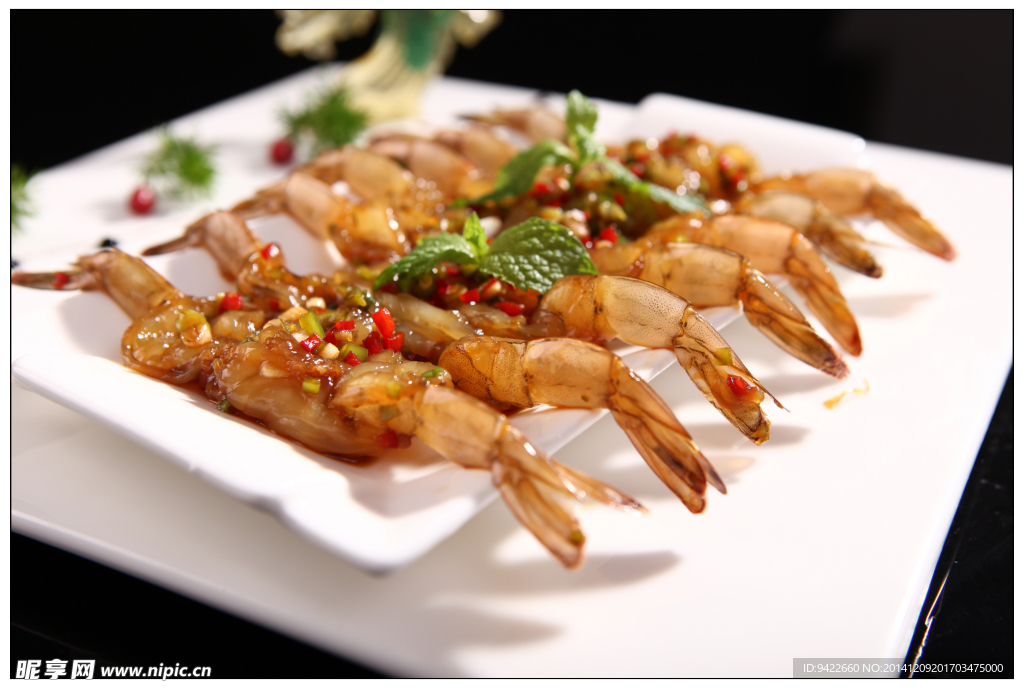 泰式秘制生卤虾