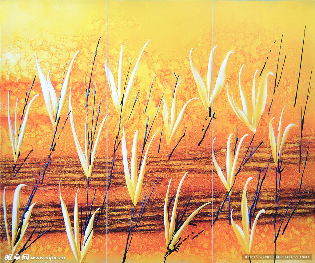 艺术玻璃花高清图片