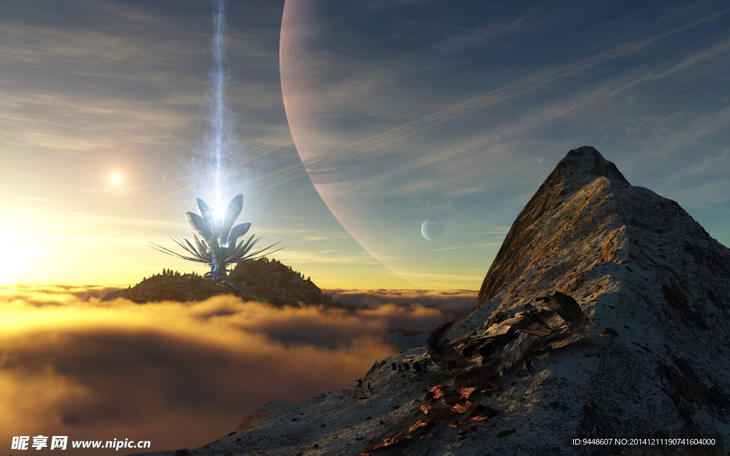 科幻宇宙星空图片