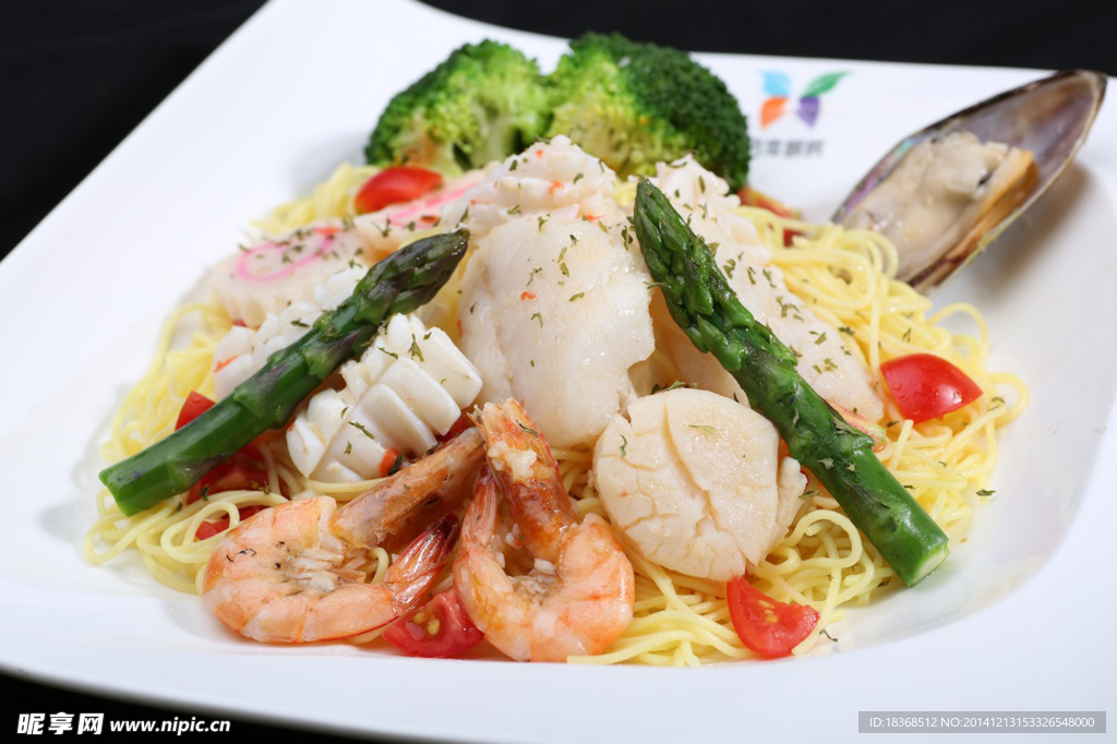 威尼斯海鲜烩天使面