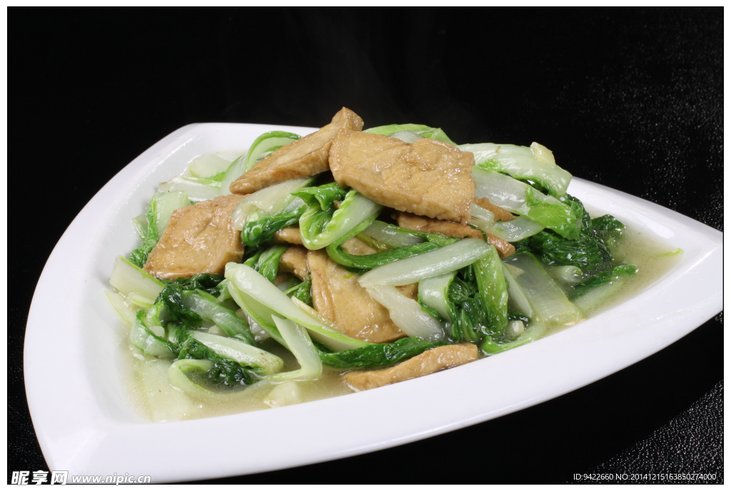 小白菜炖豆腐