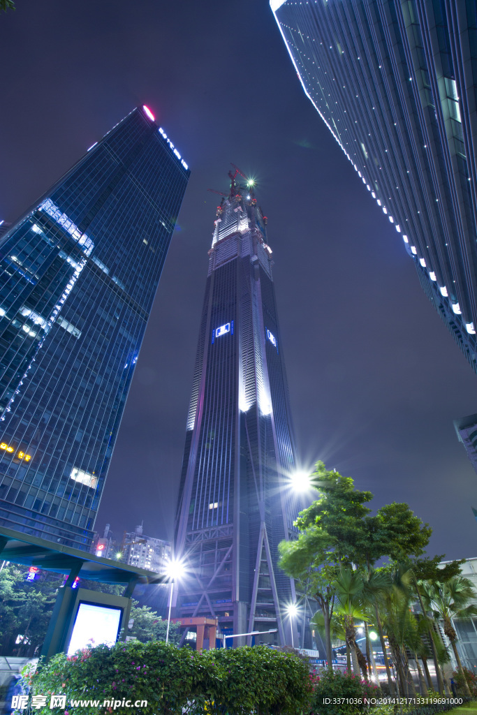 城市浮光掠影建筑摄影平安大厦