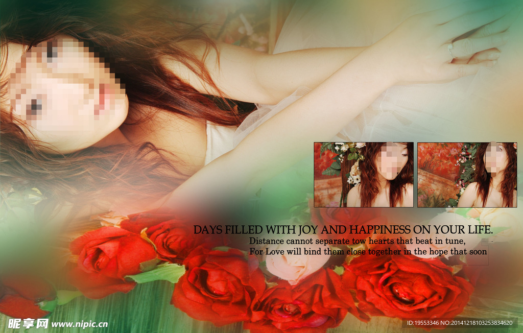 高清婚纱艺术照