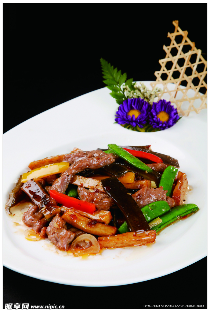 酱爆鹿柳甲鱼裙边