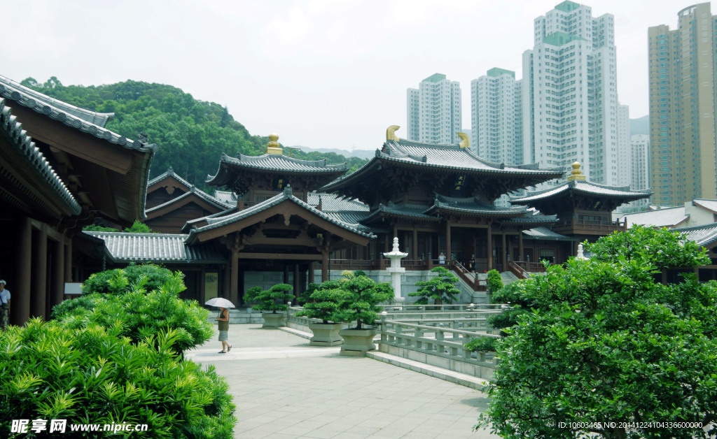 园林建筑志莲净苑