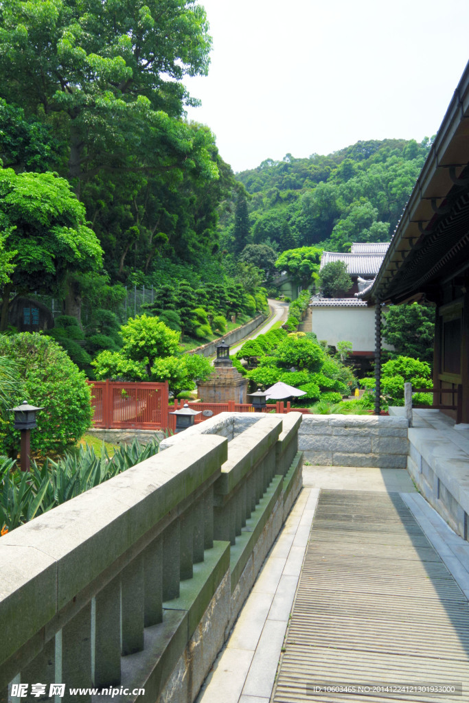 建筑风景志莲净苑