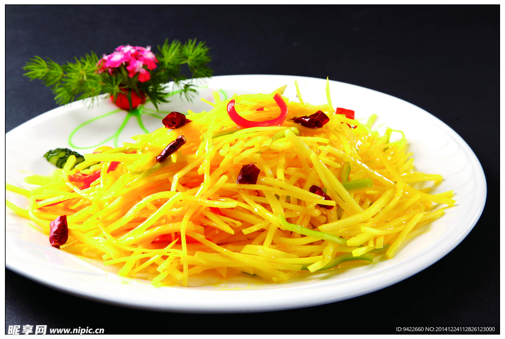 咸蛋黄锔土豆丝