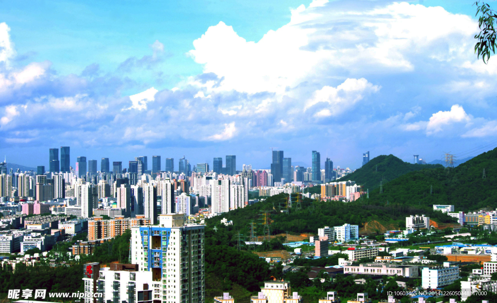 楼群建筑城市楼海