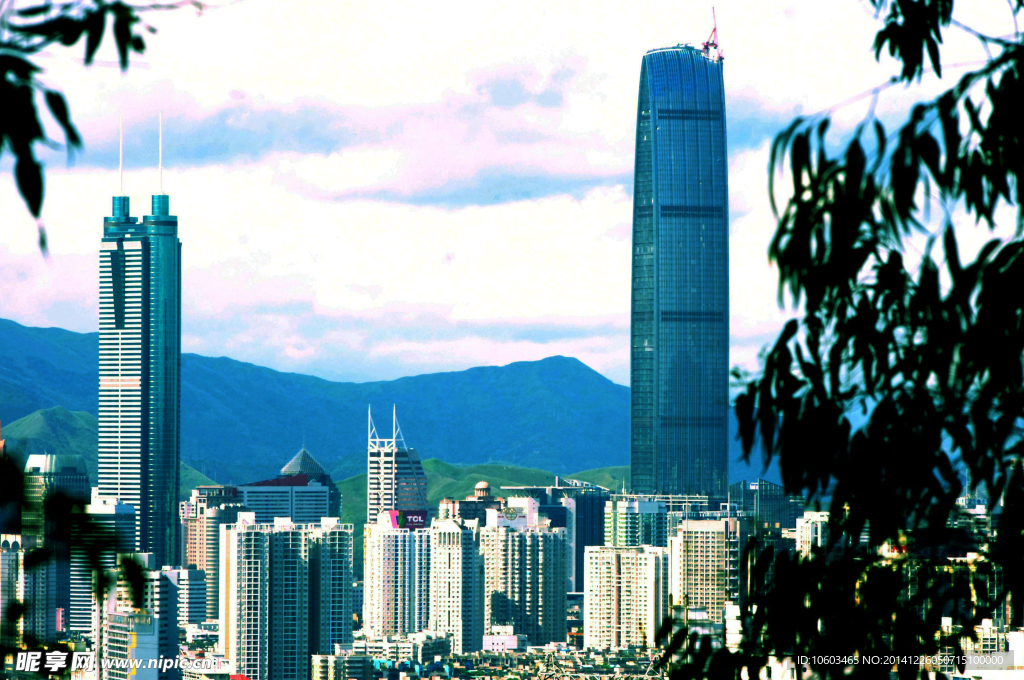 楼群建筑城市标志