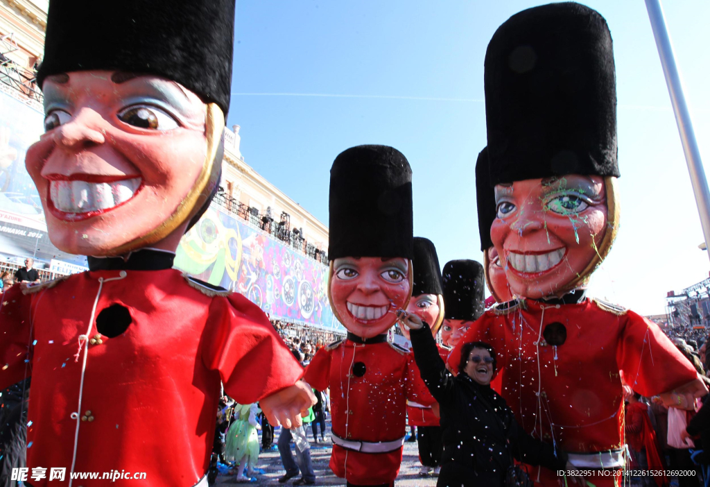 法国尼斯街头雕塑