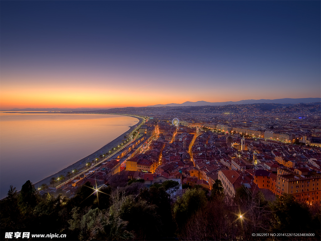 法国尼斯风景