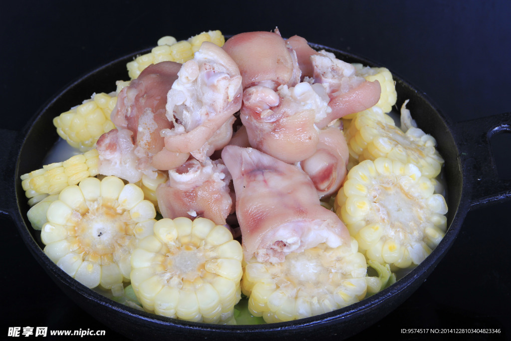 山药玉米煲猪手