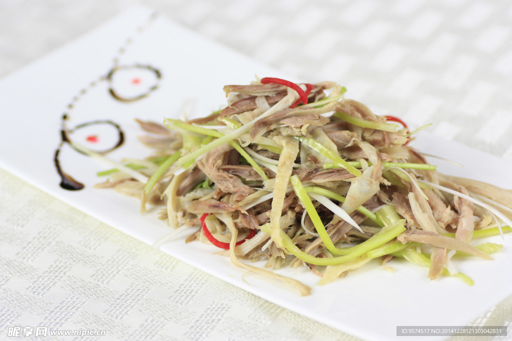 手撕外婆咸香鸡