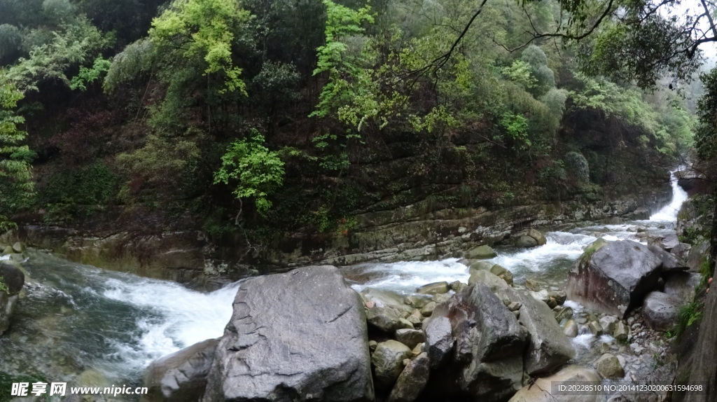 江西婺源卧龙谷风景
