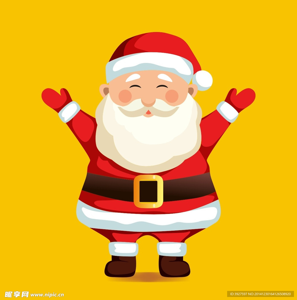圣诞老人矢量素材