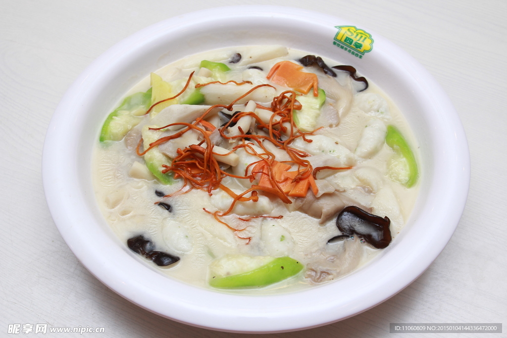 虫草花淮山煮鱼滑