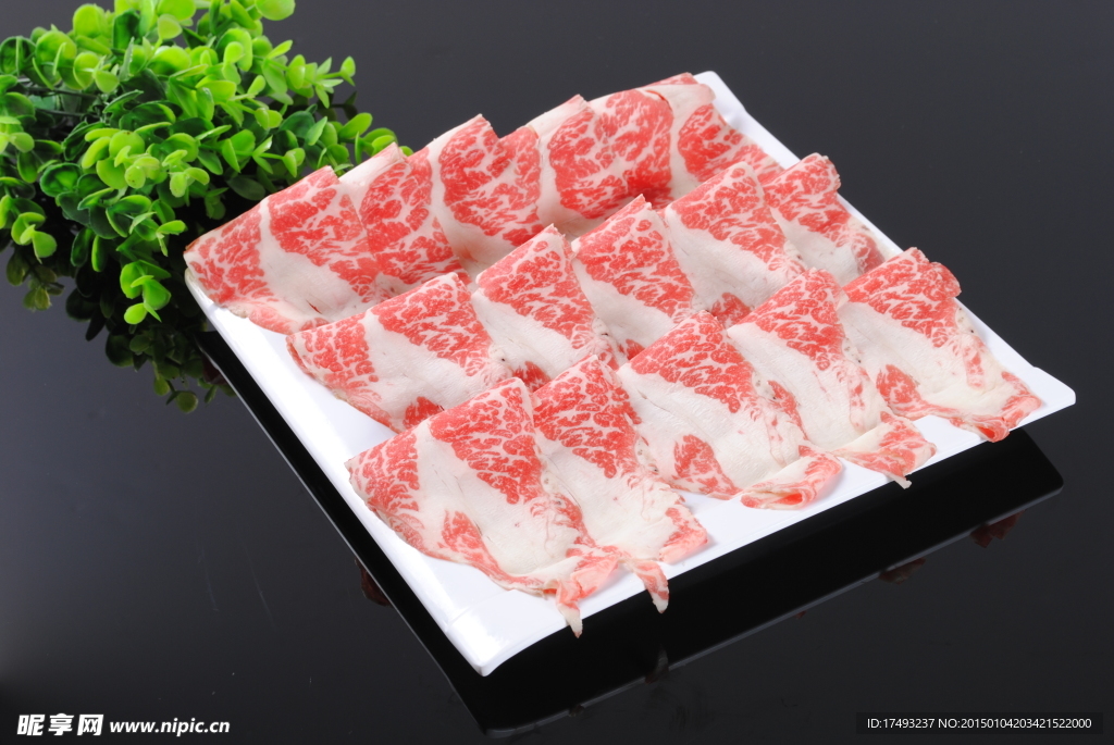 羊肉片 涮羊肉 羊肉卷 火锅