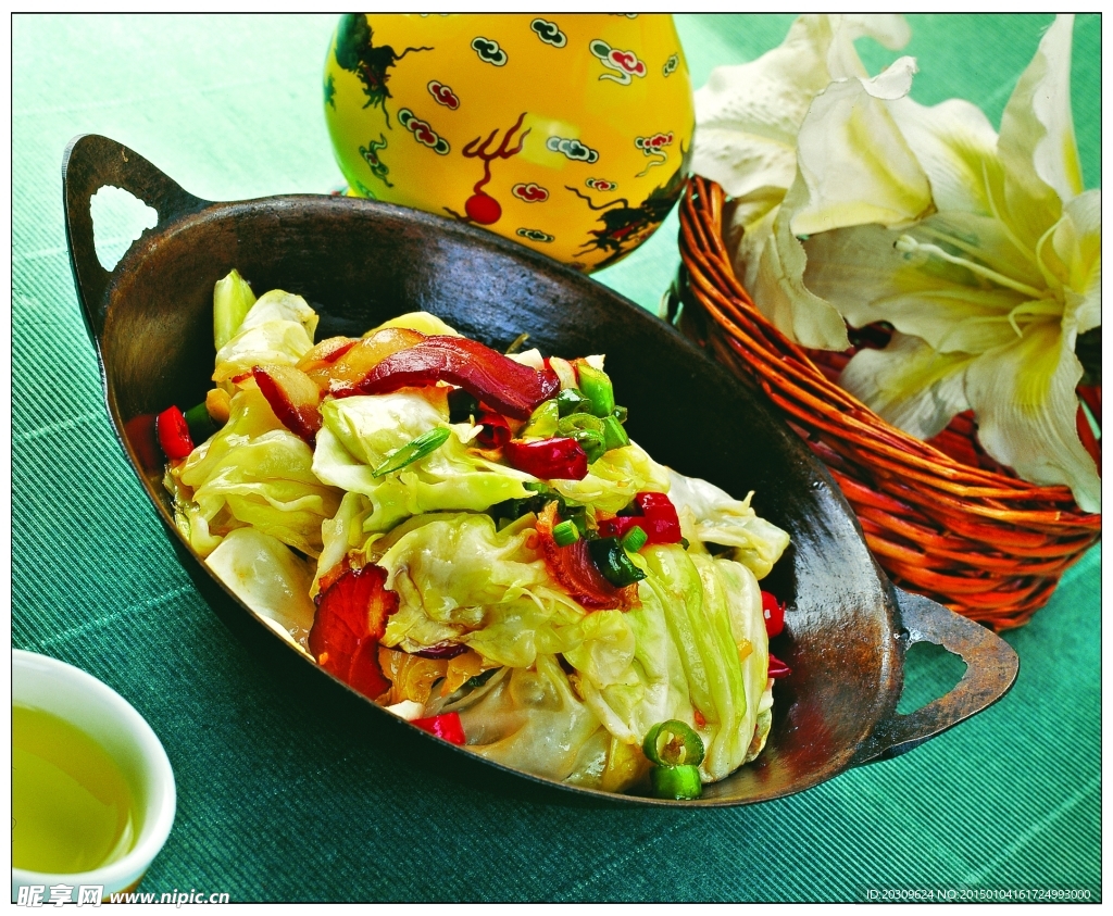 干锅手撕圆白菜