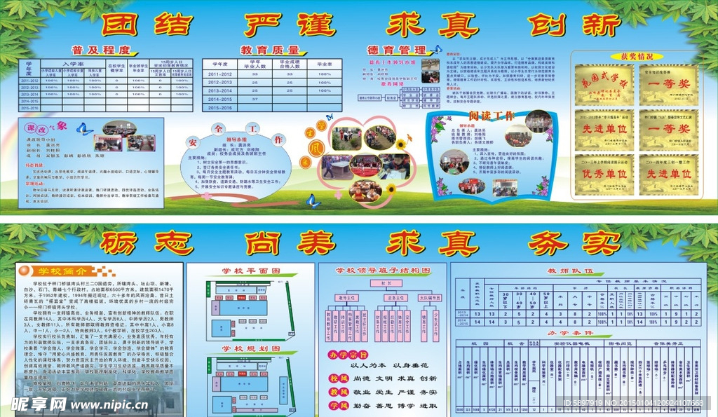 创合格学校汇报室学校简介