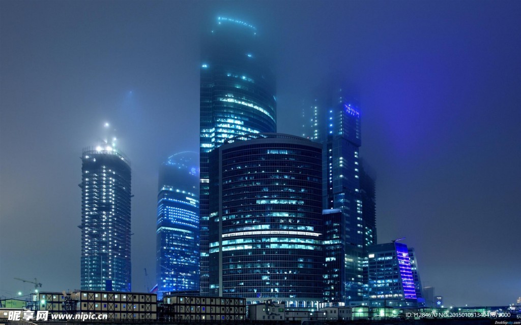 莫斯科都市夜景