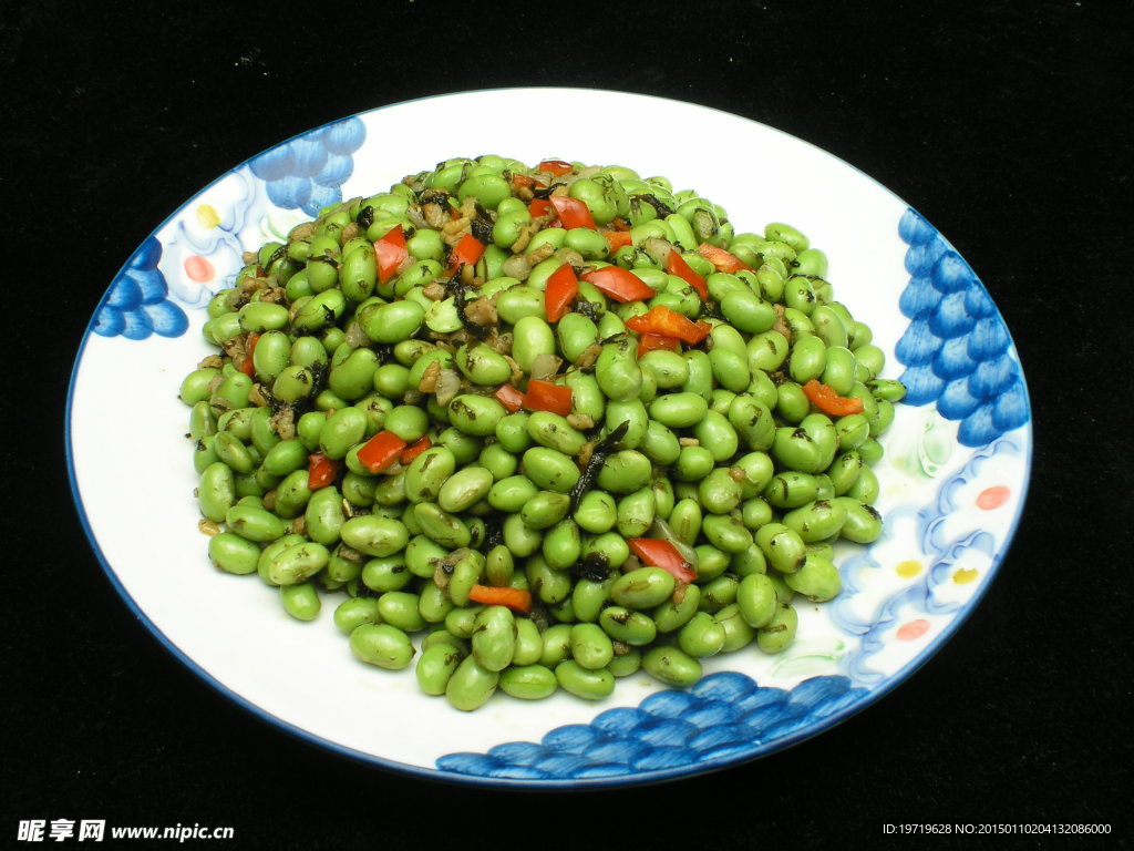 榄菜肉碎毛豆仁