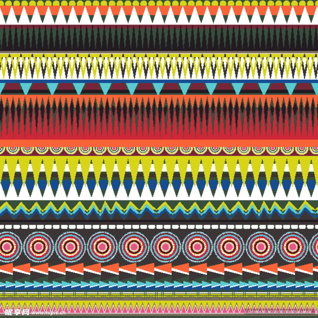 高端服装布匹面料墙纸矢量印花图