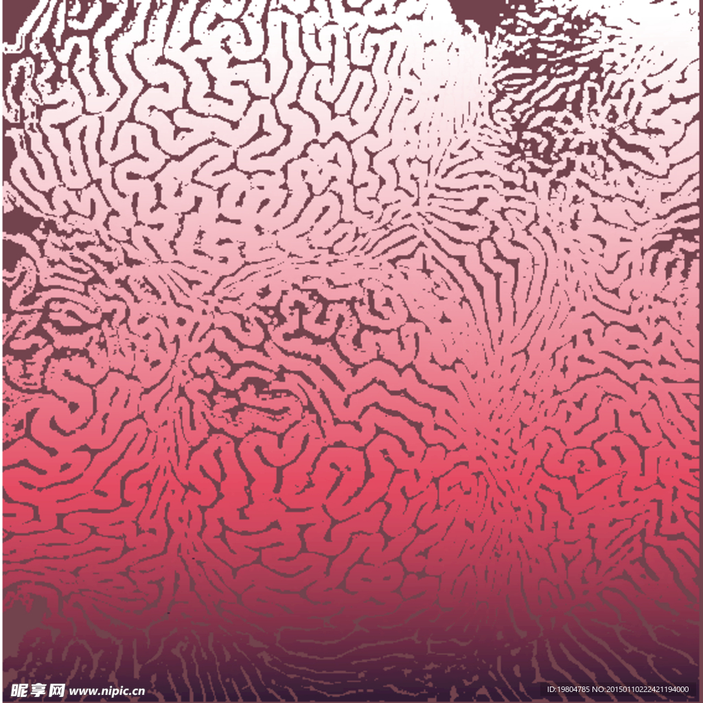 高端服装花纹布匹波纹AI墙纸