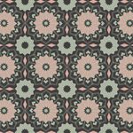 高端服装花纹布匹印花AI墙纸