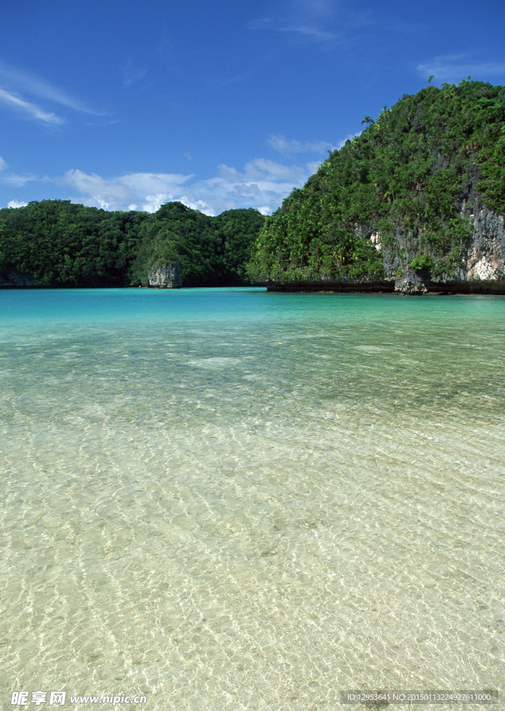 蓝天大海 沙滩图片