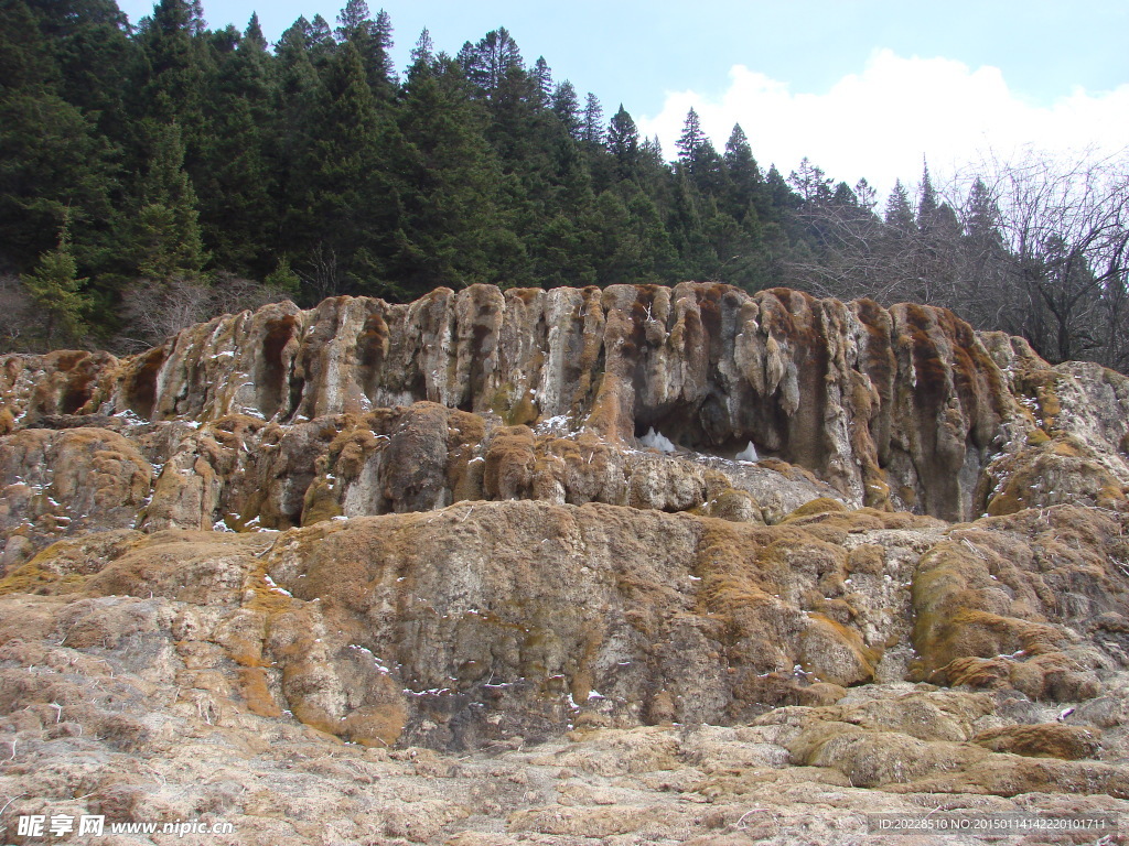 四川黄龙风景区图片