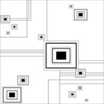 推拉门 现代简约 几何图案