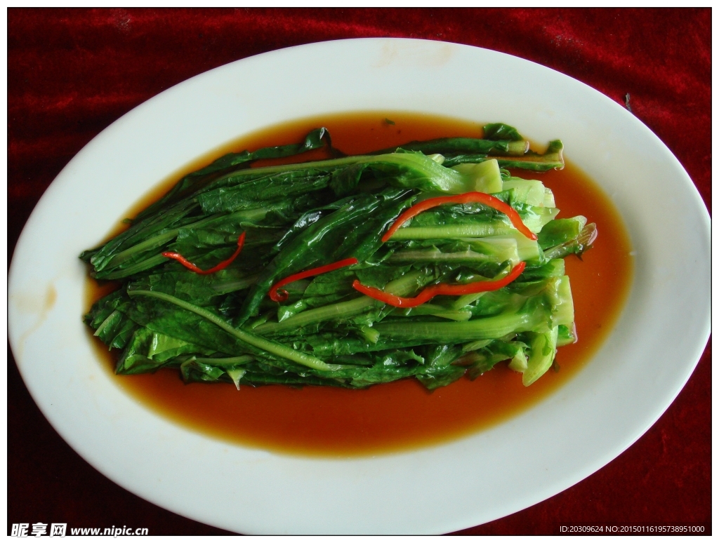 葱油油麦菜煲来香