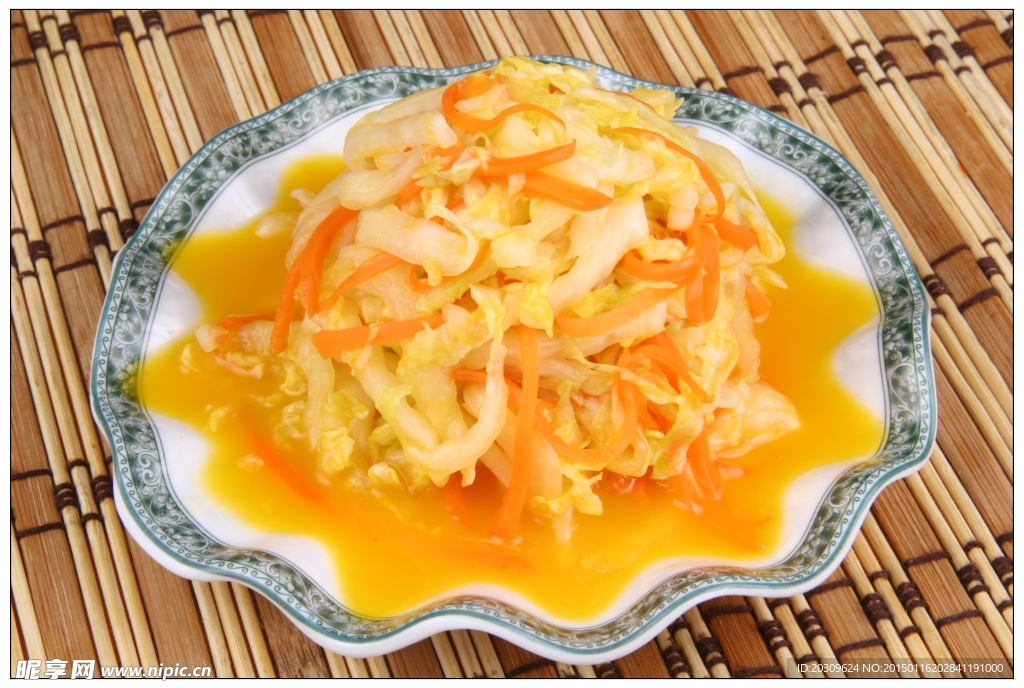 果汁白菜心宾芳斋