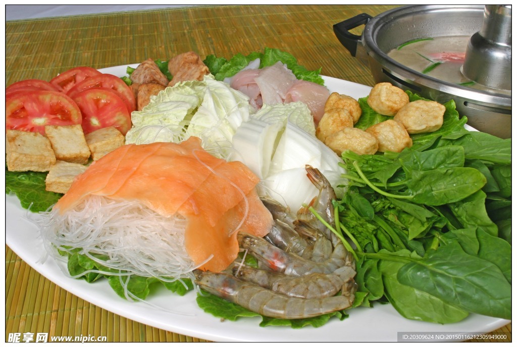 潮式上汤海鲜锅